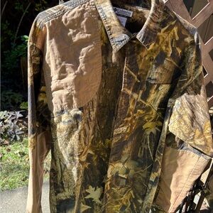 Columbia Men's Woodland Camouflage Shirt Jacket